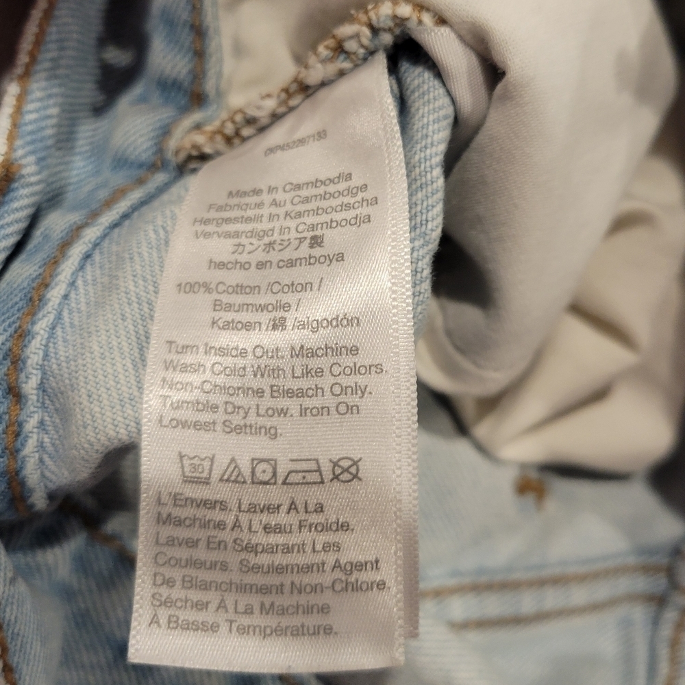 Madewell size 29 relaxed denim short 3in inseam - Picture 5 of 5